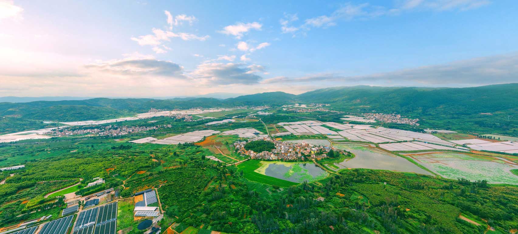 昆明青龙园公墓陵园全景